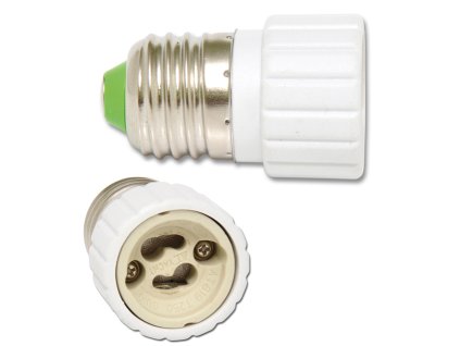 Adaptér E27 -> GU10