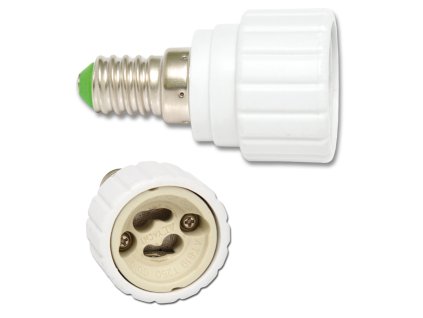 Adaptér E14 -> GU10