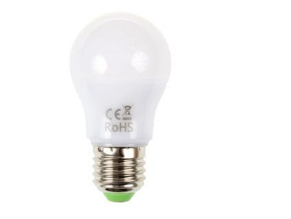 20563 led zarovka e27 sa 6w 500lm tepla bila