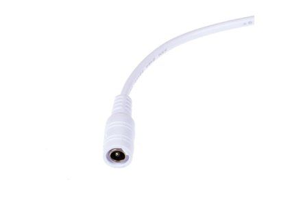 20758 dc konektor napajeci kabel samice bila 14cm