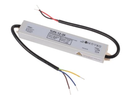 LED napájecí zdroj 12V, 20W, 1,7A, IP67