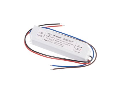 LED napájecí zdroj 24V, 60W, 2,5A, IP67