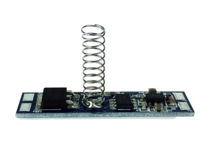 LED stmívač do profilu dotykový s pružinkou, 6A, 72W