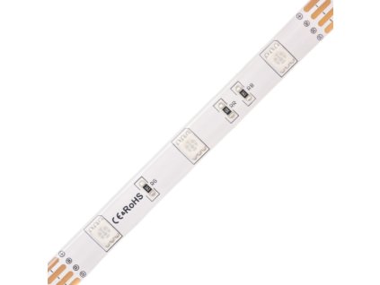 RGB LED pásek, 12V, zalitý, 7,2W, 439lm/m, IP50