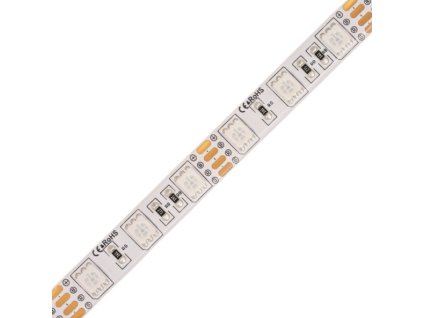 RGB LED pásek, 12V, zalitý, 14,4W, 800lm/m, IP50