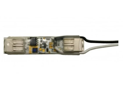 LED stmívač do profilu s výstupem na tlačítko, 9A, 12/24V