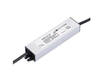 LED napájecí zdroj 12V, 12W, 1A, voděodolný, IP67