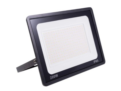 LED reflektor LEVE, 200W, 19950 - 20000lm, IP65, černý