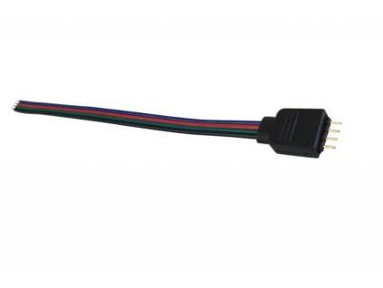 RGB konektor pro LED pásky - napájení + vidlice