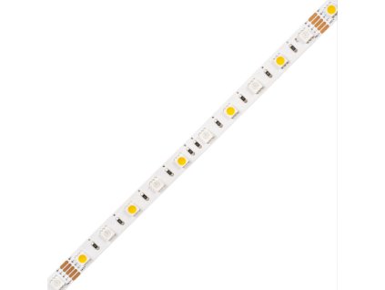 RGBW pásek, 24V, vnitřní, 14,4W, 30 - 500lm/m, denní bílá, IP20