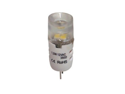 LED zarovka G4 1,5W tepla bila