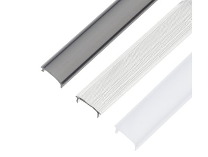 Difuzor Mikro-U, RO4, PDS, Mikro-V, hranatý, ČERNÝ/MLÉČNÝ/ČIRÝ, 2m