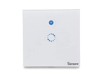 Sonoff 1 kanálový dotykový Wi Fi přepínač 400W