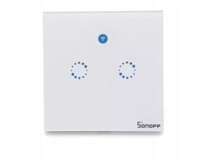 Sonoff 2 kanálový dotykový Wi Fi přepínač 400W