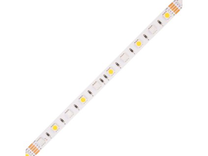 RGBW pásek, 12V, zalitý, 14,4W/m, studená bílá IP65