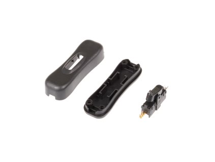 Vypínač mezišňůrový, ČERNÝ/BÍLÝ