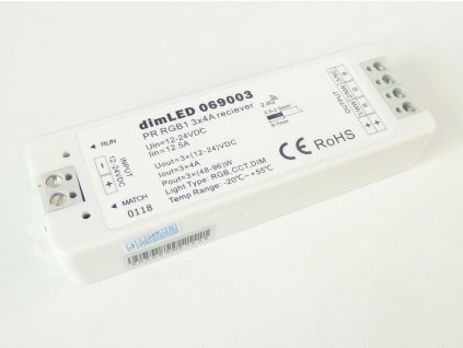 Přijímač dimLED PR RGB1 1