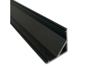 LED profil, RO5, rohový, bez difuzoru, 2m