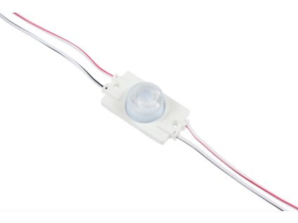 LED modul 4323, 1čip, 1,32W, 60°, 12V, studená bílá