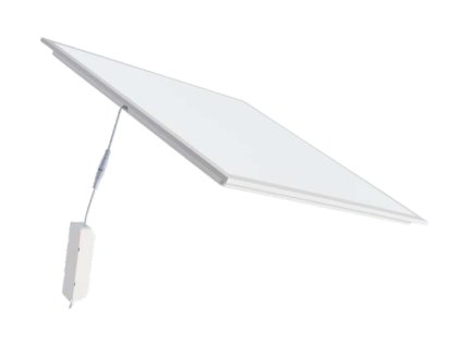 LED panel 60x60cm 25W 4000lm denní bílá, bílý rám, s nízkým oslněním, IP40