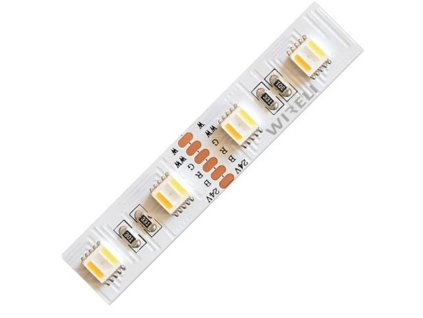 LED pásek, vnitřní, RGBCCT, 24V, 24W/m, 2000lm, IP20