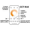 LED DIMM ovladač pro CCT led pásky popis ovladače
