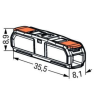 24412 wago svorka 2x2 5 32a inline pruhledna