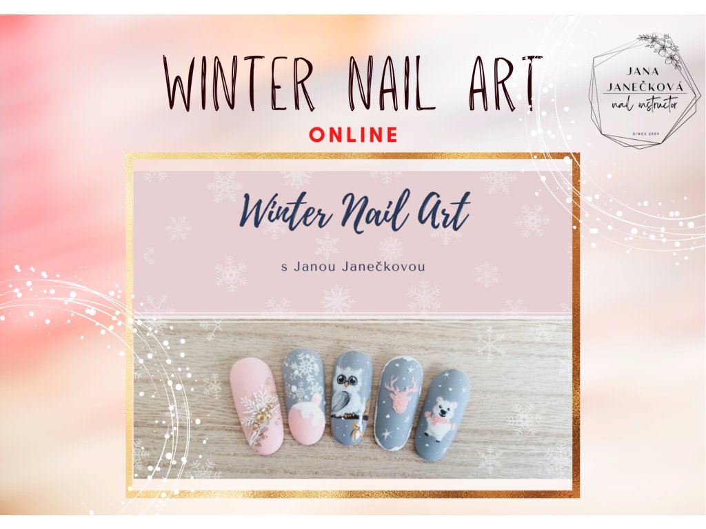 Winter nail art ONLINE