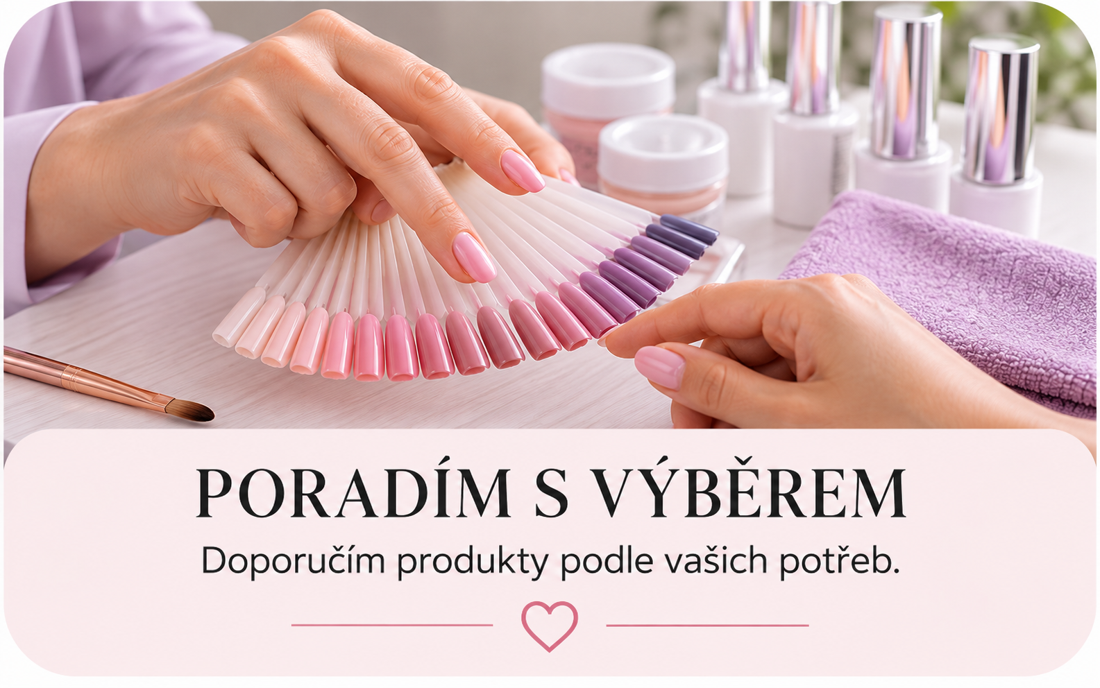 Poradíme s výběrem Pomůžeme vám vybrat produkty podle vašich potřeb.