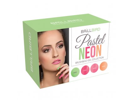 Pastel Neon Brush&Go gel set 4x4,5ml