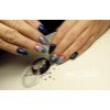 5381 2 nail art mix stars 1 green bara