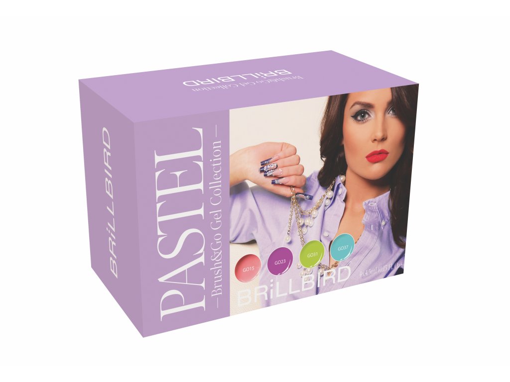 Pastel Brush&Go gel set 4x4,5ml