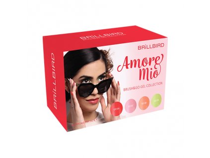 Amore Mio Brush&Go gel set 4x4,5ml