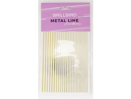 Metal line gold 01