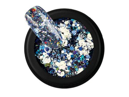 5999077700898 Díszítő Flitter silver