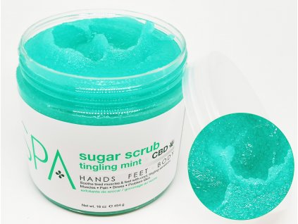 SPA56112 Sugar Scrub CBD 454g