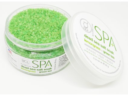 SPA51701 Salt Soak Lemongrass + Green Tea 85g