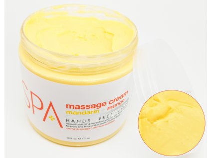 SPA52106 Massage Cream Mandarin + Mango 473ml