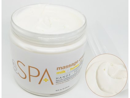 SPA54106 Massage Cream Milk + Honey 473ml