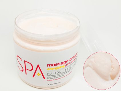 SPA58016 Massage Cream Pink Grapefruit 473ml