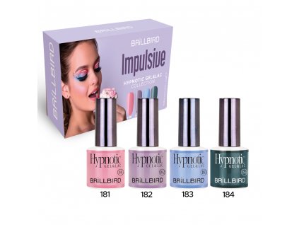 Impulsive Hypnotic gel&lac kit (8 ml Hypnotic 181,182,183,184)