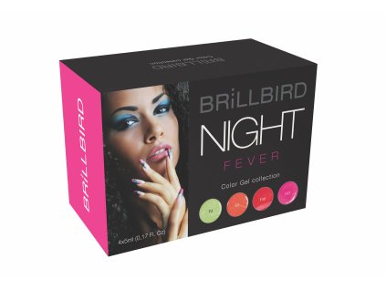 Night Fever Color gel set 4x5ml