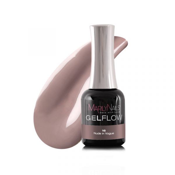 GelFlow - gel lak - #16 Nude in Vogue Obsah: 7 ml
