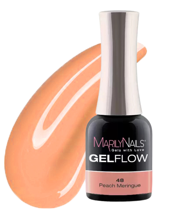 GelFlow - gel lak - #48 Peach Meringue Obsah: 7 ml