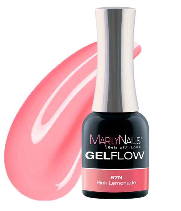 GelFlow - gel lak - #57 Pink Lemonade Obsah: 7 ml