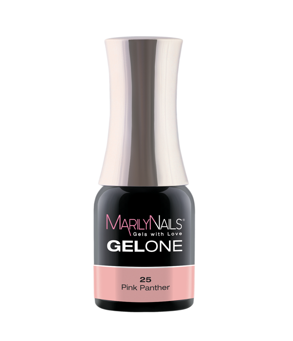 GelOne - gel lak - #25 Pink panther Obsah: 4 ml
