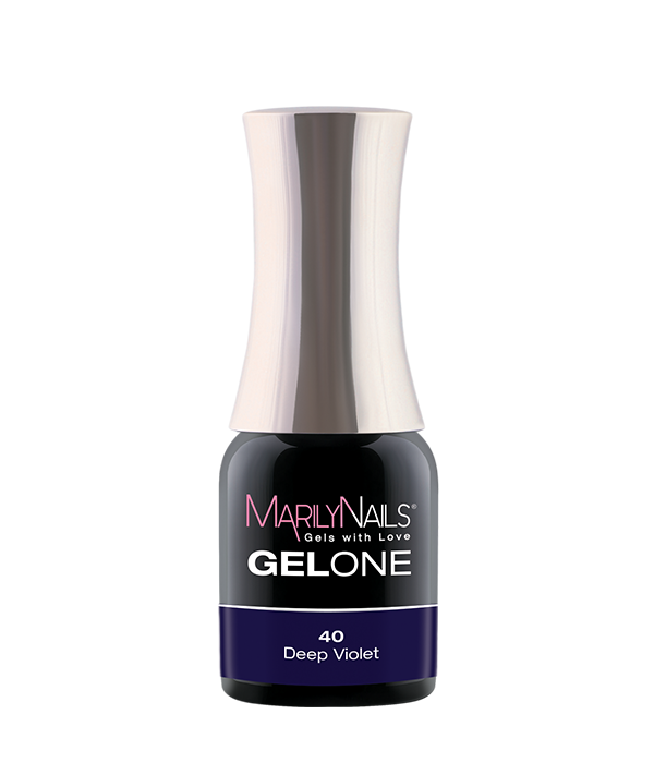 GelOne - gel lak - #40 Deep violet Obsah: 4 ml