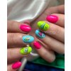 MN Dynamic pink, Neon Lime, Blue Horizon, vodolepky Funky Summer