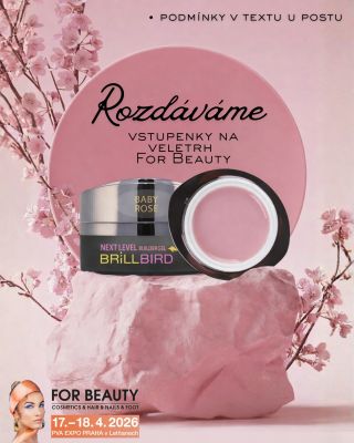 🎟️ Chystáte se na veletrh For Beauty v Praze? Máme pro Vás malý dárek. Při nákupu na našem e-shopu www.brillbird.cz za...