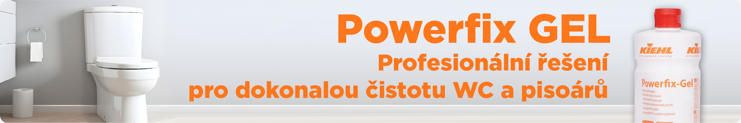 Powerfix GEL extra silný čistič na odstranění vodního kamene z WC